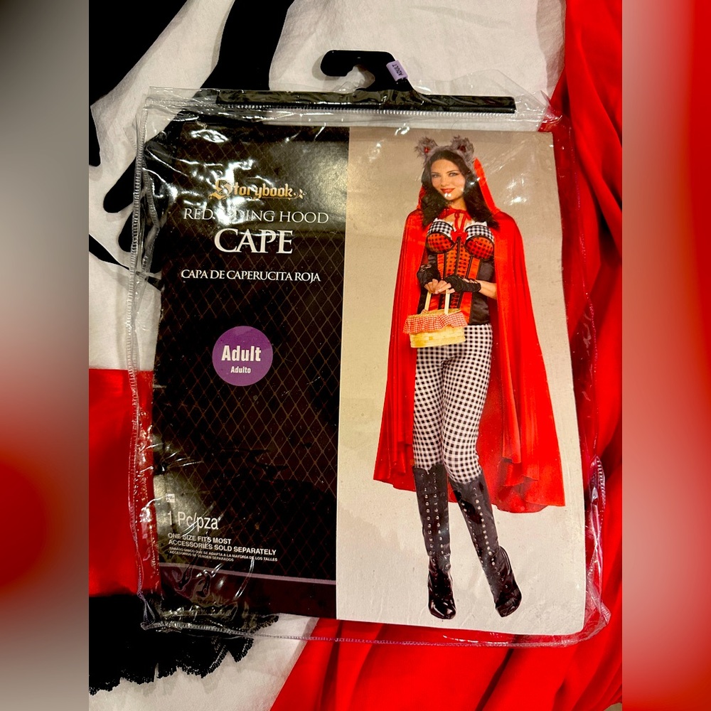 Little Red Riding Cape Cape - OS
